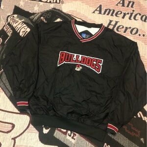 Vintage Georgia bulldogs windbreaker crewneck sweater